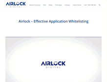 Tablet Screenshot of airlockdigital.com